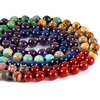 image:image7 Chakra 108 Mala Beads Bracelet Necklace Set  Real Healing Gemstone Yoga Meditation Prayer Bead Chakra NecklaceTree of Life Charm