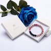 image:image8mm Lava Rock Bracelet  Essential Oil Diffuser Stone Bead Bracelets for Women Stress Relief AromatherapyRhodonite