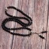 image:imageBivei 108 Mala Beads Lava Rock Stone Essential Oil Diffuser Gemstone Prayer Bead Bracelet Meditation NecklaceLava Stone