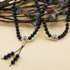 image:imageBivei 108 Mala Beads Lava Rock Stone Essential Oil Diffuser Gemstone Prayer Bead Bracelet Meditation NecklaceLava Stone
