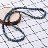 image:imageBivei 3 Layers Essential Oil Bracelets  Natural Gemstone Bead Lava Rock Stone Aromatherapy Diffuser Anxiety Relief Bracelet Azurite MalachiteAzurite Malachite