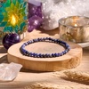 image:imageBivei 4mm Beaded Bracelets for Women Handmade Semi Precious Natural Stone Stretch Elastic Jewelry Yoga Protection GiftsBlue Spotted JasperCalm Flow