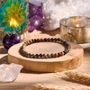 image:imageBivei 4mm Beaded Bracelets for Women Handmade Semi Precious Natural Stone Stretch Elastic Jewelry Yoga Protection GiftsDendritic JasperGrounded Growth