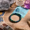 image:imageBivei 8mm Beaded Bracelets for Women Handmade Semi Precious Natural Stone Stretch Elastic Jewelry Yoga Protection GiftsChrysocollaGentle Expression