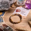 image:imageBivei 8mm Beaded Bracelets for Women Handmade Semi Precious Natural Stone Stretch Elastic Jewelry Yoga Protection GiftsCoral JadeCreativity  Calm