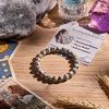 image:imageBivei 8mm Beaded Bracelets for Women Handmade Semi Precious Natural Stone Stretch Elastic Jewelry Yoga Protection GiftsDalmatian Jasper Grounding  Joy