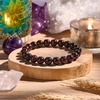 image:imageBivei 8mm Beaded Bracelets for Women Handmade Semi Precious Natural Stone Stretch Elastic Jewelry Yoga Protection GiftsGarnet  Passion  Energy