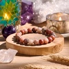 image:imageBivei 8mm Beaded Bracelets for Women Handmade Semi Precious Natural Stone Stretch Elastic Jewelry Yoga Protection GiftsPlum Blossom JadeHope  renascence