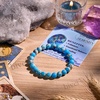 image:imageBivei 8mm Beaded Bracelets for Women Handmade Semi Precious Natural Stone Stretch Elastic Jewelry Yoga Protection GiftsSea Sediment Jasper  Serenity