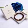 image:imageBivei AA Quality Mens Womens 10MM Natural Tiger Eye Stone Gemstone Bead Mala Meditation Healing Power Elastic Stretch BraceletYellow Tiger Eye