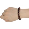 image:imageBivei AA Quality Mens Womens 10MM Natural Tiger Eye Stone Gemstone Bead Mala Meditation Helaing Power Elastic Stretch BraceletRed Tiger Eye