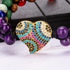 image:imageBivei Chakra Bead Bracelet for MenWomen Crystal Gemstone Yoga Meditation Bracelet