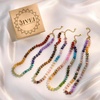image:imageBivei Choker Necklace for Women Natural Gemstone Colorful Beaded Crystals Handmade Semi Precious Stone Yoga Protection