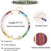 image:imageBivei Choker Necklace for Women Natural Gemstone Colorful Beaded Crystals Handmade Semi Precious Stone Yoga Protection