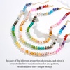 image:imageBivei Choker Necklace for Women Natural Gemstone Colorful Beaded Crystals Handmade Semi Precious Stone Yoga Protection