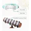 image:imageBivei Customized Name Beaded Bracelet  8mm Natural Reiki Semi Precious Crystals Healing Gem Stone Handmade Round Beads Stretch Bracelet for Women MenCustomize