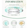 image:imageBivei Customized Name Beaded Bracelet  8mm Natural Reiki Semi Precious Crystals Healing Gem Stone Handmade Round Beads Stretch Bracelet for Women MenCustomize