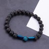 image:imageBivei Lava Rock Stone Bead Hametite Therapy Arrow Aromatherapy Essential Oil Diffuser BraceletBlue