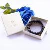 image:imageBivei Natural Beaded Bracelet 3pcs Set Semi Precious Gemstone Stretch Healing Crystals Meditation Protection Round Beads Handmade JewelrySandy Snowflake Set Bracelets