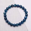 image:imageBivei Natural Gem Semi Precious Reiki Healing Crystals Handmade 8mm Round Beads Stretch BraceletAAA Grade Kyanite