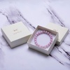 image:imageBivei Natural Gem Semi Precious Reiki Healing Crystals Handmade 8mm Round Beads Stretch BraceletAAAAA Grade Kunzite