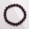 image:imageBivei Natural Gem Semi Precious Reiki Healing Crystals Handmade 8mm Round Beads Stretch BraceletGarnet