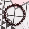 image:imageBivei Natural Gem Semi Precious Reiki Healing Crystals Handmade 8mm Round Beads Stretch BraceletGarnet