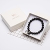 image:imageBivei Natural Gemstone Beads Semi Precious Stone Love Heart Charm Chakra Bracelet for Women GirlsLava Rock Stone