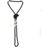 image:imageBivei Natural Gemstone Endless Long Statement Knotted Beaded Necklace for Women  Handmade Versatile Infinity Wrap Beaded Strand 60  Lava Chakra