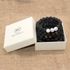 image:imageBivei Natural Lava Rock Stone Essential Oil Diffuser Bracelet Healing Energy Chakra Buddhist Mala Jewelry W3 Tiger Eye StoneHowliteSet of 5pcs