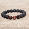 image:imageBivei Natural Lava Rock Stone Essential Oil Diffuser Bracelet Healing Energy Chakra Jewelry W3 Tiger Eye StoneHowliteRed Tiger Eye Stone
