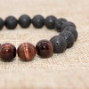 image:imageBivei Natural Lava Rock Stone Essential Oil Diffuser Bracelet Healing Energy Chakra Jewelry W3 Tiger Eye StoneHowliteRed Tiger Eye Stone