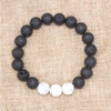 image:imageBivei Natural Lava Rock Stone Essential Oil Diffuser Bracelet Healing Energy Chakra Jewelry W3 Tiger Eye StoneHowliteWhite HowliteTurquoise