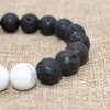 image:imageBivei Natural Lava Rock Stone Essential Oil Diffuser Bracelet Healing Energy Chakra Jewelry W3 Tiger Eye StoneHowliteWhite HowliteTurquoise