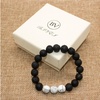image:imageBivei Natural Lava Rock Stone Essential Oil Diffuser Bracelet Healing Energy Chakra Jewelry W3 Tiger Eye StoneHowliteWhite HowliteTurquoise