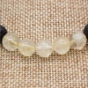 image:imageBivei Natural Lava Rock Stone Essential Oil Diffuser Stretch Bracelet Healing Energy Gemstone Jewelry ProtectionSnow Flake ObsidianCitrineSwadhisthana