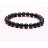 image:imageBivei Natural Lava Rock Stone Essential Oil Diffuser Stretch Bracelet Healing Energy Gemstone Jewelry ProtectionSnow Flake ObsidianDark Blue Tiger Eye