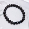 image:imageBivei Natural Lava Rock Stone Essential Oil Diffuser Stretch Bracelet Healing Energy Gemstone Jewelry ProtectionSnow Flake ObsidianDark Blue Tiger Eye