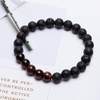 image:imageBivei Natural Lava Rock Stone Essential Oil Diffuser Stretch Bracelet Healing Energy Gemstone Jewelry ProtectionSnow Flake ObsidianRed Tiger Eye