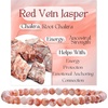 Red Vein Jasper-Ignited Passion