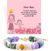 image:imageBivei Gift Beaded Bracelets for Women  Inspirational Bracelet for Women and Mom Daughter Grandma Natural Reiki Semi Precious Bracelets Inspirational Gifts for Wife Sister