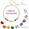image:imageBivei 7 Chakra Bead Bracelets for Women  Healing Gemstone Pearl Crystal Beads Jewelry for Yoga Meditation Spiritual Anxiety Relax