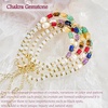 image:imageBivei 7 Chakra Bead Bracelets for Women  Healing Gemstone Pearl Crystal Beads Jewelry for Yoga Meditation Spiritual Anxiety Relax
