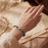 image:imageBivei Crystal Stretch 6mm Bracelets for Women  Handmade Natural Stone Beaded Stretch Bracelet Stainless Steel Heart Bead Tranquility Yoga Gift Jewelry for WomenAfrican Turquoise  Transformation